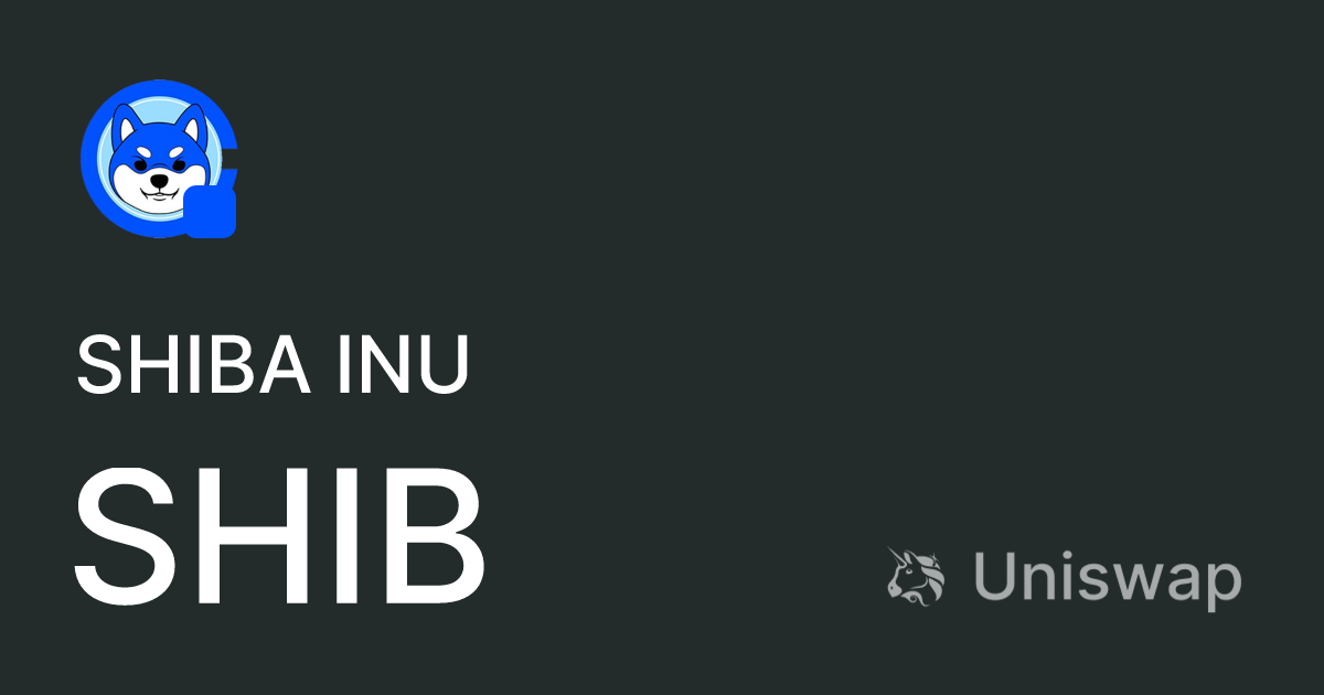SHIBA INU (SHIB) on Base: Buy and sell on Uniswap